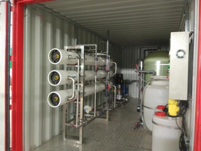 Water Filtering Device of 8m³/h for Angola Project