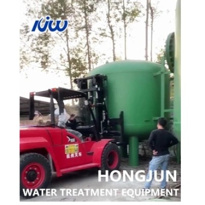 φ3000mm Large Filter Carbon Steel Sand / Carbon Filter Tank' />