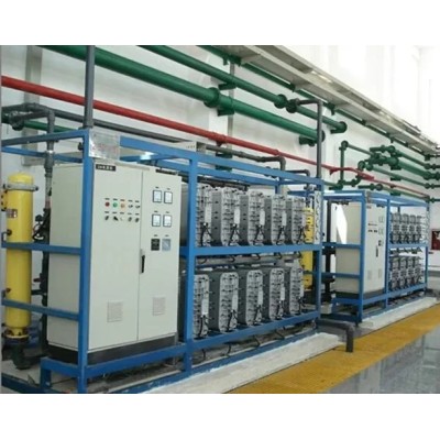 PH 6 20 PPB EDI Water Plant For Microelectronics Industry' />
